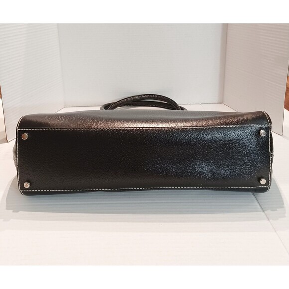 Kate Spade Black Leather Wellesley Martine Shoulder Bag Large Corpcore Business - Picture 6 of 14